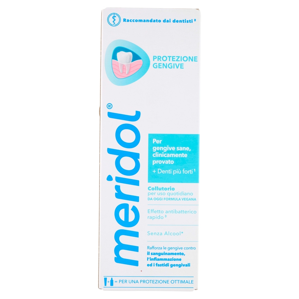 meridol collutorio Protezione Gengive con effetto antibatterico rapido 400 ml